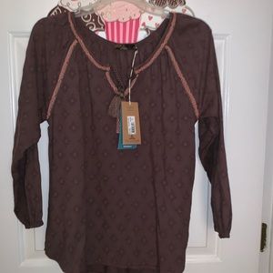 prAna sustainable volcanic palm women’s top